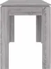 vidaXL Jedálenský stôl Grey Sonoma 120x60x76 cm Drevo Náhľad obrázku produktu 5