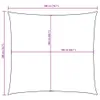 vidaXL Tenda da sole in tessuto Oxford quadrato 2x2 m Anteprima dell’immagine prodotto 8