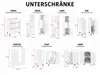 Eckküchenzeile 170x360 cm Winkelküche Küchenblock Produktbild-Vorschau 5