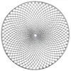 Zeller Platzset "Mandala", 6er Set, PVC, silber Produktbild-Vorschau 1