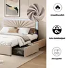 Fortuna Lai Polsterbett 140x200 cm mit LED-Beleuchtung und Produktbild-Vorschau 3