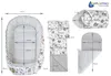 Babynestchen 5tlg Babynest Babydecke Steckkissen Produktbild-Vorschau 2