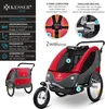 KESSER® Kinderanhänger Fahrradanhänger 360° Drehbar mit Produktbild-Vorschau 2