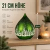 formano LED Deko-Tropfen 21 cm drehend mit Timer 6h/18h Produktbild-Vorschau 3