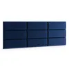 Panel Tapicerowany Prostokąt 60cm x 20cm Granatowy MAGIC Podgląd zdjęcia produktu 3