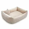 4L Textil MOLLY Kuscheliges Cord Hundebett mittelgroße Produktbild-Vorschau 5