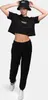 Frauen T-Shirt Cropped AULTBEA Black/Gold L Lonsdale Produktbild-Vorschau 2