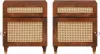Möbel Nachttische Braun Rattan und massivem Mango Holz - Produktbild-Vorschau 10