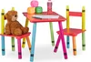 Relaxdays Kindersitzgruppe, Kindertisch mit 2 Stühlen, Produktbild-Vorschau 1