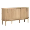 Mueble aparador STILVORA, estilo ratán, con puertas Vista previa de la imagen del producto 10