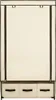 vidaXL Šatní skříň krémová 87 x 49 x 159 cm Látka Náhled obrázku produktu 2