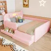 Flieks Kinderbett 140x200cm mit Nachtlicht und Usb, Produktbild-Vorschau 2