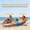 Sonnenliege klappbar, 5-fach verstellbare Rückenlehne, Produktbild-Vorschau 7