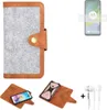 K-S-Trade Handyhülle + Kopfhörer kompatibel mit Motorola Produktbild-Vorschau 1