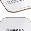 Mr. & Mrs. Panda Untersetzer Glas Spruch Patenmutter Engel Produktbild-Vorschau 5