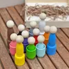 Ulanik Jouets en bois Montessori "Poupées à emboîter dans Voir les images du produit 8
