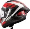 LS2 Integralhelm FF805 Thunder Carbon GP Aero M Weiß / Rot Produktbild-Vorschau 3