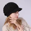 Wintermütze Damen Mütze mit Shirm Damen Schirmmütze Damen Produktbild-Vorschau 2