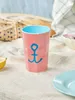 Rice Großer Becher - Rot - Anchor Print Melamin Produktbild-Vorschau 2