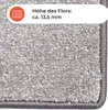 Tappeto runner Sundae molti colori e dimensioni argento Anteprima dell’immagine prodotto 4