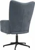VidaXL 328096, Samt, Grau, Schaum, 620 mm, 680 mm, 910 mm Produktbild-Vorschau 4
