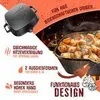 KESSER® Gusseisenpfanne | Gusseisen Grillpfanne Induktion Produktbild-Vorschau 5
