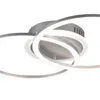 Reality LED Deckenleuchte VENIDA titanfarbig, Acryl weiß Produktbild-Vorschau 25