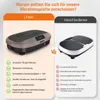Vibrationsplatte 120 Stufen mit 6 Trainingsmodi, Produktbild-Vorschau 2