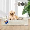Canapé pour chien Rohrschneider | Lit pour chien en velours Voir les images du produit 1