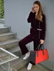 RAIKOU Damen Baumwolle Schlafanzug 44/46 Velours Produktbild-Vorschau 4