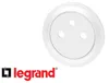 Enjoliveur Céliane Blanc Legrand Finition élégante Pour Voir les images du produit 4