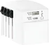 Adaptateur voyage USB A + USB C PD 45W Universel Blanc Voir les images du produit 2
