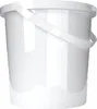 Kunststoffeimer mit Deckel 1L | PP | rund | Weiß 10 Stück Produktbild-Vorschau 4