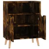 vidaXL Príborník Smoked Oak 60x30x72 cm Inžinierske drevo Náhľad obrázku produktu 5