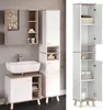 Meuble salle de bain Vicco Senyo Blanc 30x174cm, Model Voir les images du produit 1