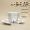 MUVELL 6x Espressotassen á 60 ml | Weiß | Italian Style | Produktbild-Vorschau 3