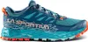Trailrunning-Schuh "Lycan II Woman" von La Sportiva in Blau und Türkis mit rutschfester Sohle. Podgląd zdjęcia produktu