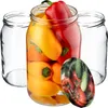 KADAX Einmachgläser Simo 900ml 48 Stück 82mm + Deckel Produktbild-Vorschau 12