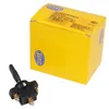 A product shot of a car blinker switch next to its packaging. Produktbild-Vorschau