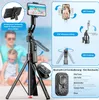 Auto Face Tracking Stativ – Selfie Stick mit 360° AI Produktbild-Vorschau 6