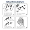 Supporto per impianti fotovoltaici da balcone ad alta Anteprima dell’immagine prodotto 11