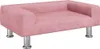 vidaXL Pelech pre psov ružový 70x45x26,5 cm Velvet Náhľad obrázku produktu 1