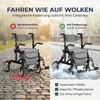 ForeverSenior 2 in 1 Rollator & Rollstuhl - mit Federung - Produktbild-Vorschau 3
