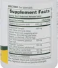 A close-up of a supplement facts label on a white background. Produktbild-Vorschau