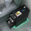 Table de nuit avec éclairage LED avec 3 tiroirs 62x53x30cm Voir les images du produit 5