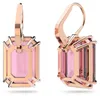 Kolczyki wisiorek Swarovski Rosé Collection Millenia - Podgląd zdjęcia produktu 4