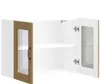 vidaXL Küchen-Hängeschrank mit Glastür Kalmar Artisan-Eiche Produktbild-Vorschau 6