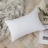 Oreiller 50x60 cm antiallergique en microfibre lisse blanc Voir les images du produit 2