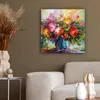 MuchoWow® - Leinwandbilder - Blumen - Bunt - Blumentopf - Produktbild-Vorschau 5