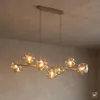 Hängeleuchte Metall Rauchglas H: max. 156 cm Beige Cognac Produktbild-Vorschau 2